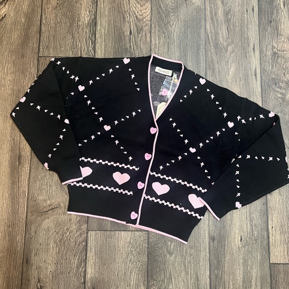 Banned Alternative Banned Ligeia ribcage cardigan